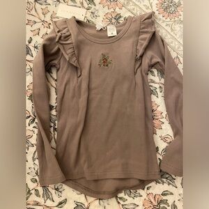 Jamie Kay long sleeve floral shirt size 6y nwt